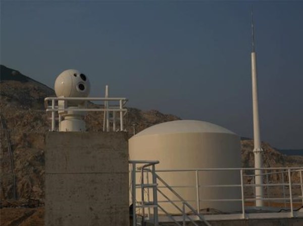 邊海防三光譜球型光電轉臺攝像機 圖片關鍵詞